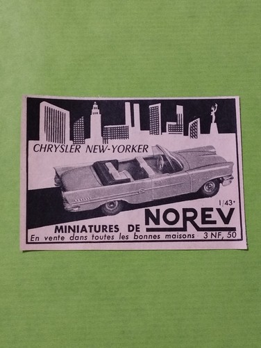 Publicite norev chrysler - publicite,