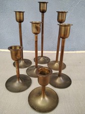 Série De 7 Bougeoirs Vintage