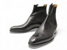 CHAUSSURES JM WESTON BOTTINES CHELSEA LE CAMBRE 471 9C 43 FIN CUIR BOOTS 1130€