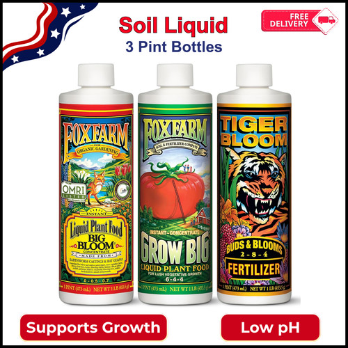Foxfarm soil liquid trio - soil,