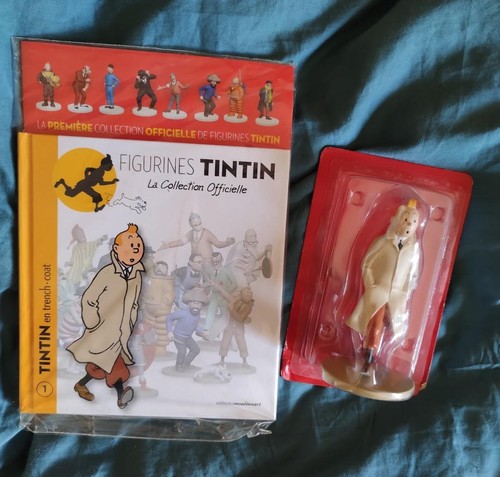 Figurine tintin trench coat - tintin,