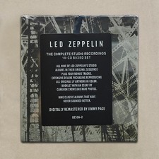 Led Zeppelin The Complete Studio Recordings 10 CD 1993 Coffret neuf scellé