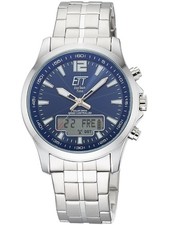ETT Eco Tech Time EGA-11716-31M Montre Homme Radio-pilotée Solaire Drive Prof...