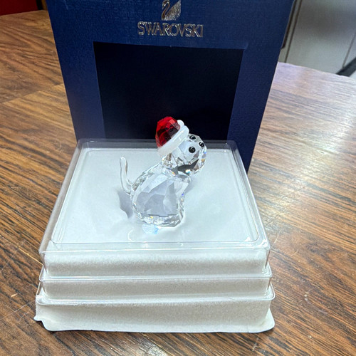 Swarovski crystal cat - swarovski,
