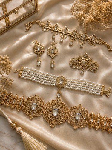 Ensemble bijoux caftan set - bijoux, –