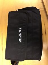 Sansui Radio Cassette Tape Transcriber Carrying Case Bag Shoulder Strap Portable