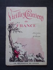 album ancien VIEILLES CHANSONS