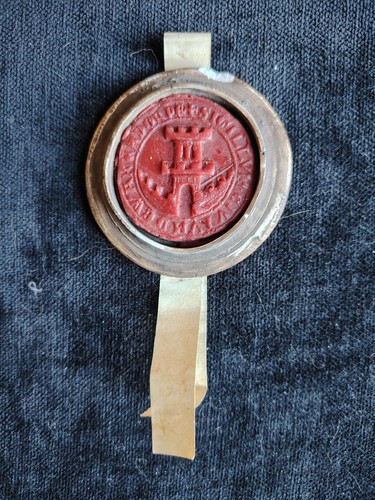 Cachet cire warendorf - cire,