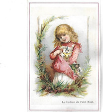 ancien chromo publicitaire fin