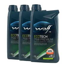 WOLF Ecotech 75W Premium MB 235.17, BMW MTF LT-1, VW G 052 171, 3X1 Litre
