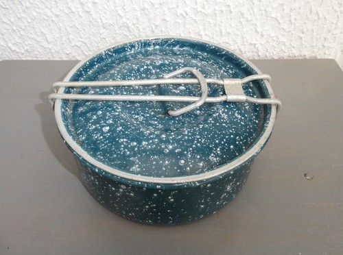 Ancienne gamelle metal - ancienne, en