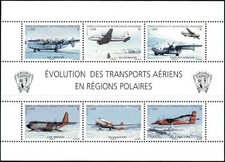 TAAF année complète 2012 en Bloc feuillet et se tenant Timbres Neuf **