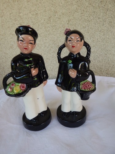 Figurine couple chinois - figurine,