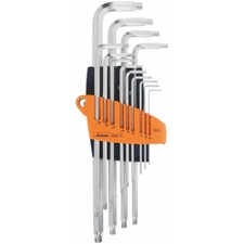 Jeu de clés mâles coudées