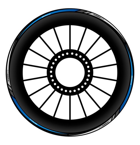 Kit autocollants jantes bmw - kit, r