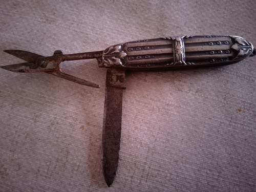 Ancien petit couteau poche - couteau, de