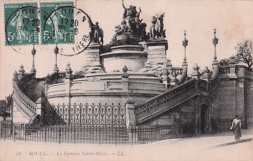 Rouen fontaine sainte - rouen,