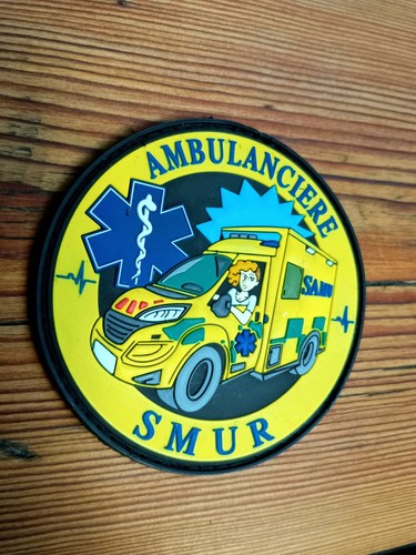 Patch ambulancière smur - patch,