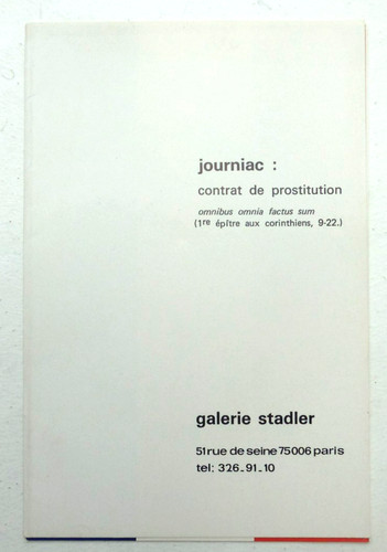 Michel journiac contrat de - michel,