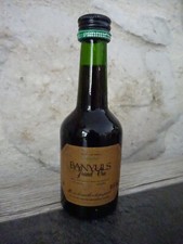 Mignonnette bouteille Banyuls grand cru ancestral cellier des templiers 5 cl