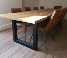 Metal Dining Table Legs. Industrial Kitchen Table Legs. Heavy Duty Modern Desk 