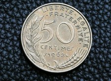 50 centimes 1962, Marianne