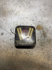 Ancienne petite boite en tole ARMOR décor bateau galion vintage old box