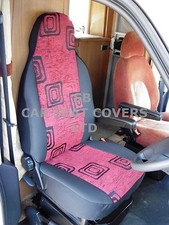 I - Pour Fiat Ducato 2003 Camping-Car, Siège Housses, MH-163 Bordeaux Vin