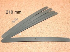 Plaques à ressort L - 210 mm pour le cerceau intérieur casque allemand M35 WWII.