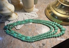 Collier 3 rangs perles pâte