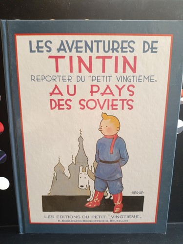 Tintin pays des soviets - tintin,