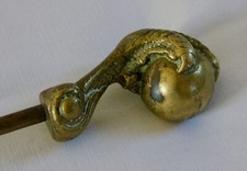 GRIFFE AIGLE, pelle braise