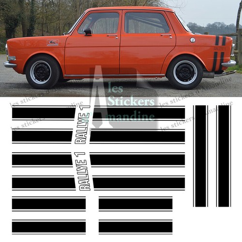 Set bandes noir mat - bandes,
