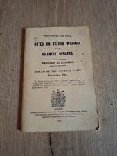 LIVRET notes for infantry