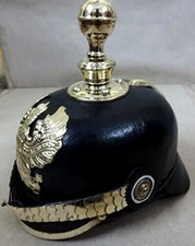 Casque en cuir d'officier