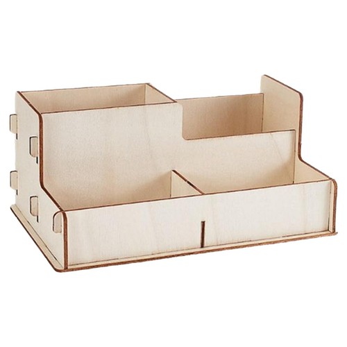Organiseur bureau bois - organiseur,