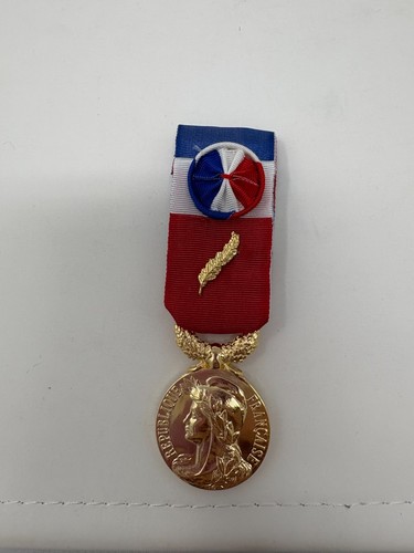 Médaille travail or - mÉdaille, du
