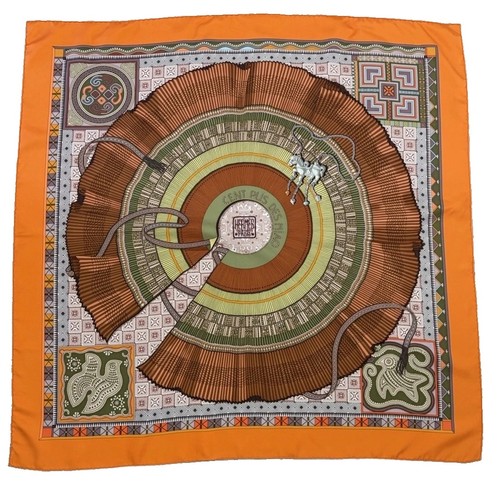 Rare foulard hermès - , soie
