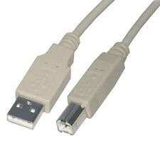 lot de 3 Cables USB pour imprimante ou peripherique - prises type A vers type B