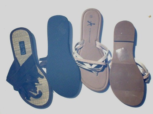 Lot paires sandales nus - lot,
