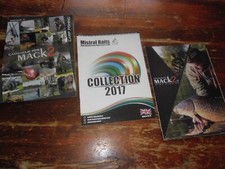 A VOIR !!! LOT 3 ANCIENS CATALOGUES PÊCHE " MACK 2 + MISTRAL BAITS " 2016/17