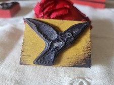 Tampon ancien oiseau vintage