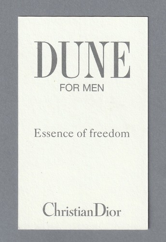 Carte publicitaire dune for - carte,