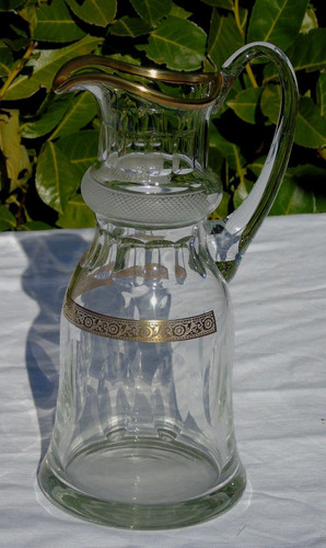 Moser broc eau en cristal - à,
