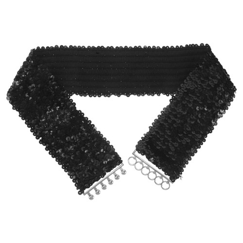 Paillettes robe danse - , ceinture