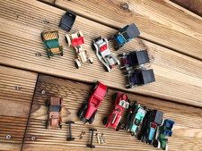 Voitures miniatures 12 tacots HUILOR en majorité, bonux, Minialux, del