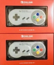 Lot de 2 manettes Nintendo Super Famicom Nintendo Switch Online Official Japan
