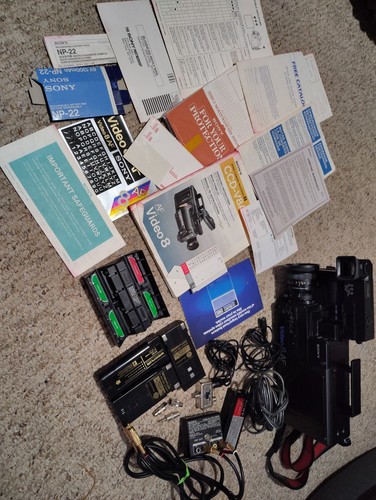 Vintage sony ccd v8afu 8mm - vintage,