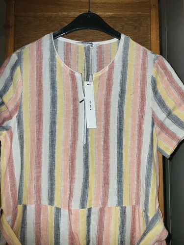 Robe longue 100 lin neuf - en, 100%