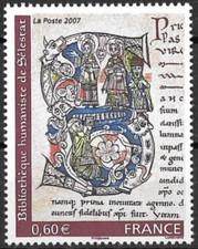 Timbre - FRANCE - Bibliothèque humaniste de Sélestat - Neuf ** - YT4013 - 2007